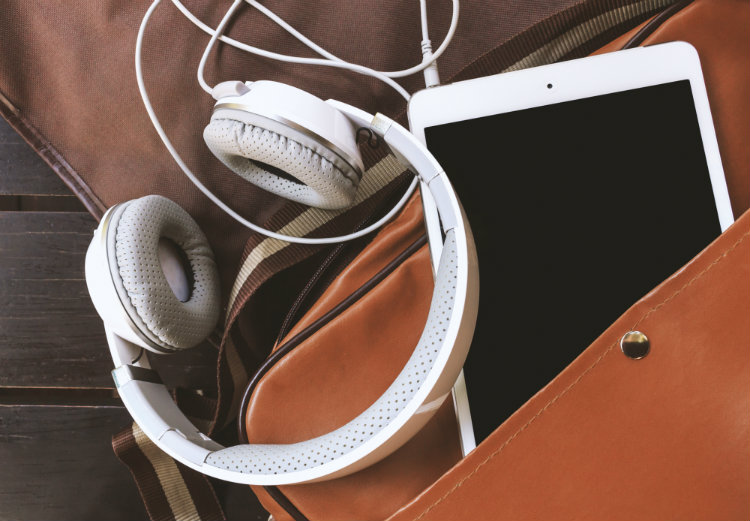 pack devices and headphones for weight loss surgery