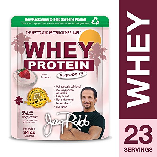 Jay Robb Whey Protein Isolate (Strawberry)