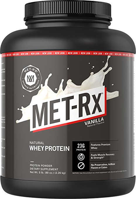 MET Rx Whey Protein (Vanilla)
